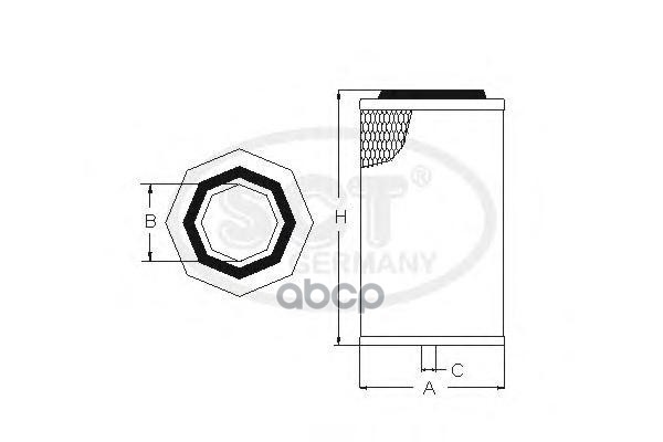 

Фильтр воздушный ГАЗ 3310 Валдай Mannol SCT