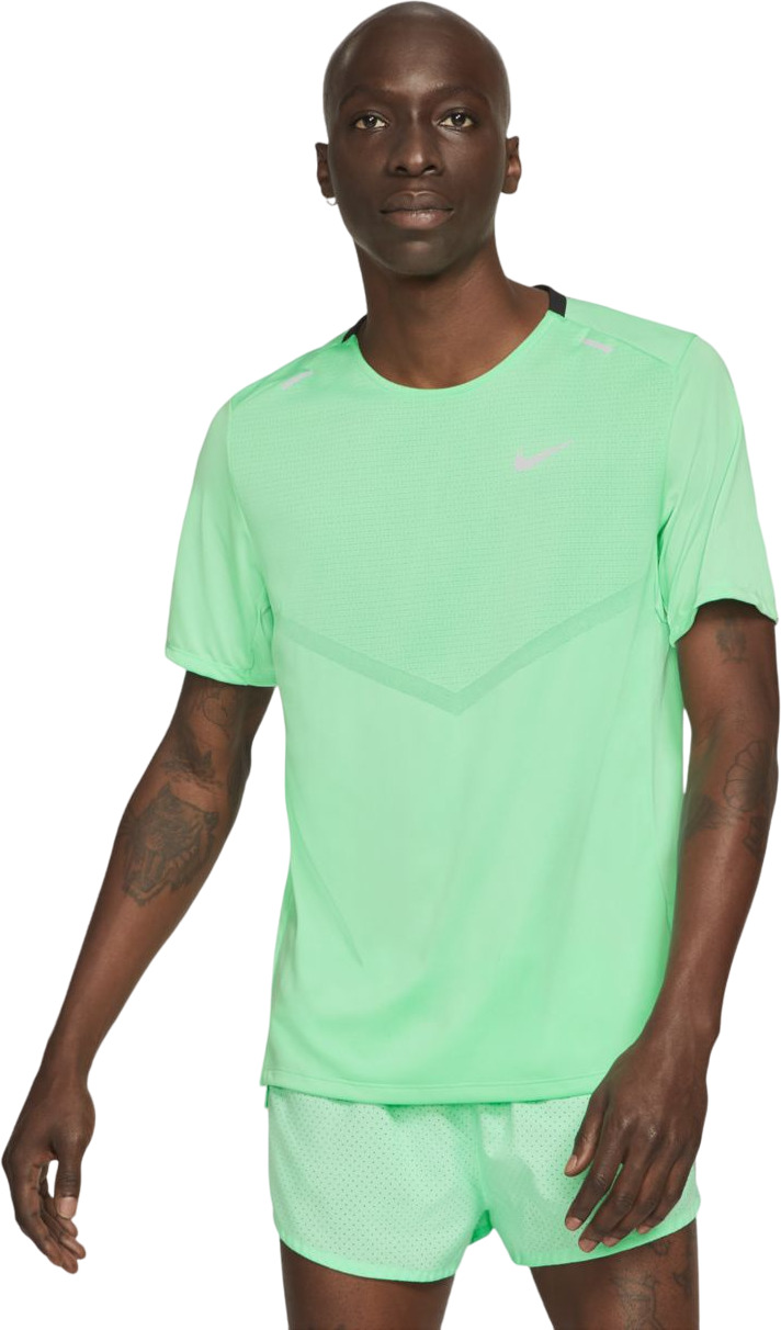 

Футболка мужская Nike M Dri-Fit Rise 365 Tee зеленая S, M Dri-Fit Rise 365 Tee