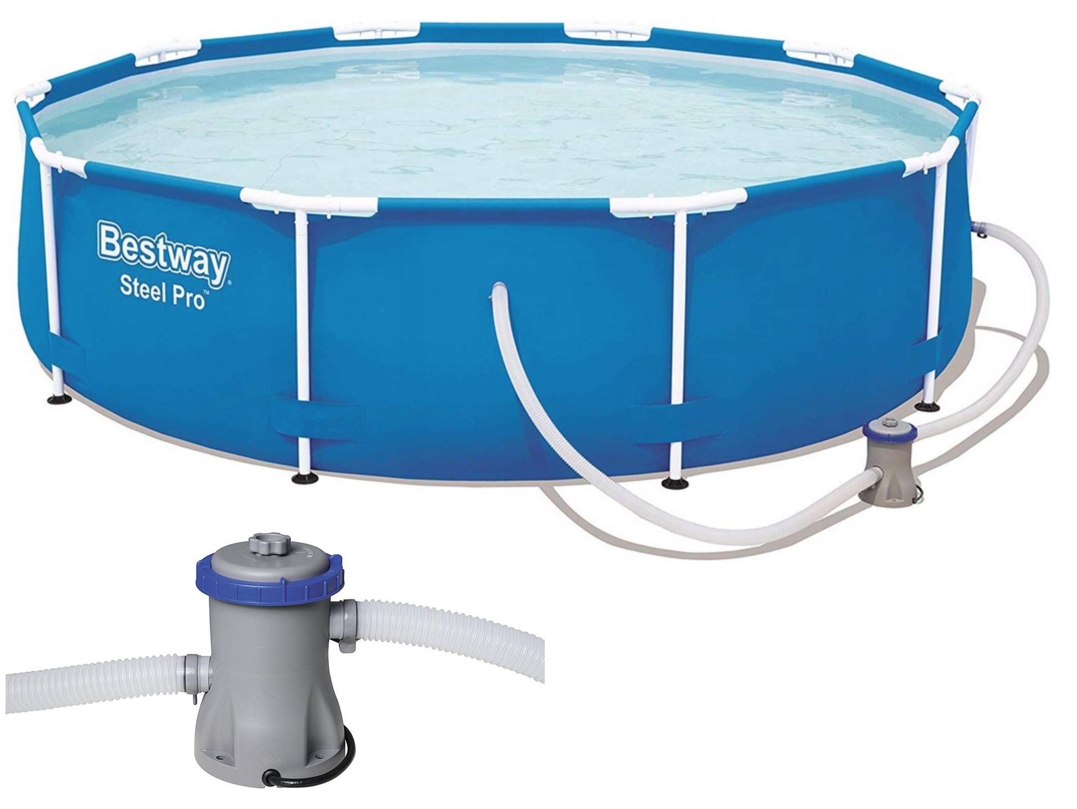 

Каркасный бассейн Bestway 14415 305х305х100 см, Синий