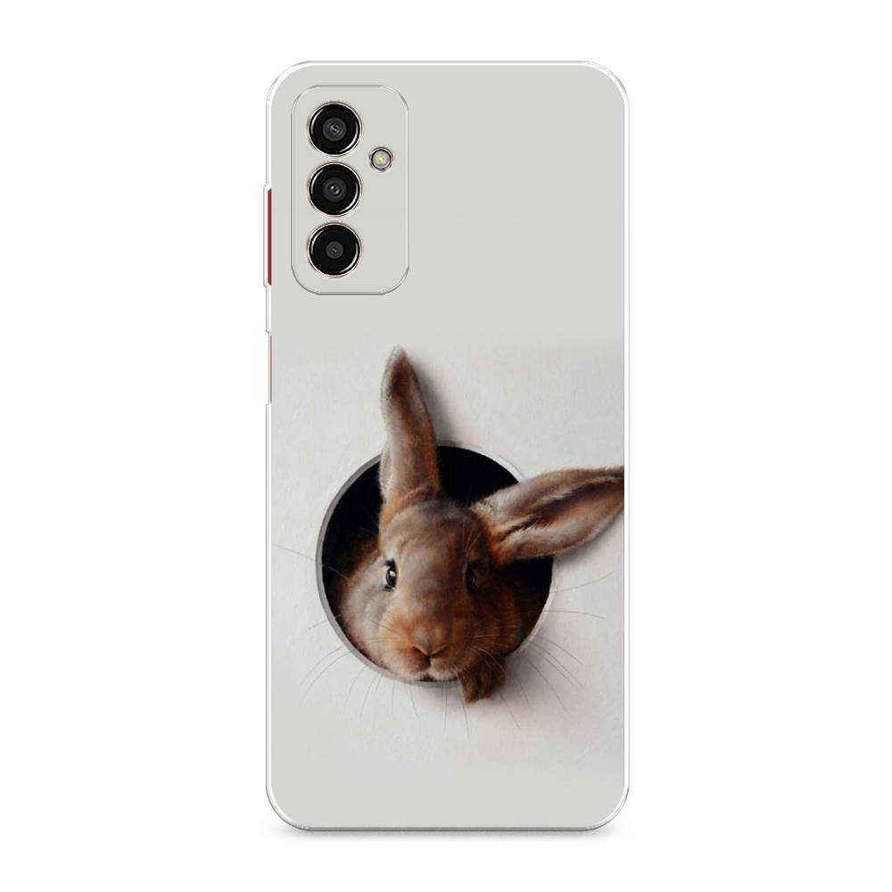 

Чехол на Samsung Galaxy M13 "Любопытный кролик", Серый;коричневый, 2106850-1