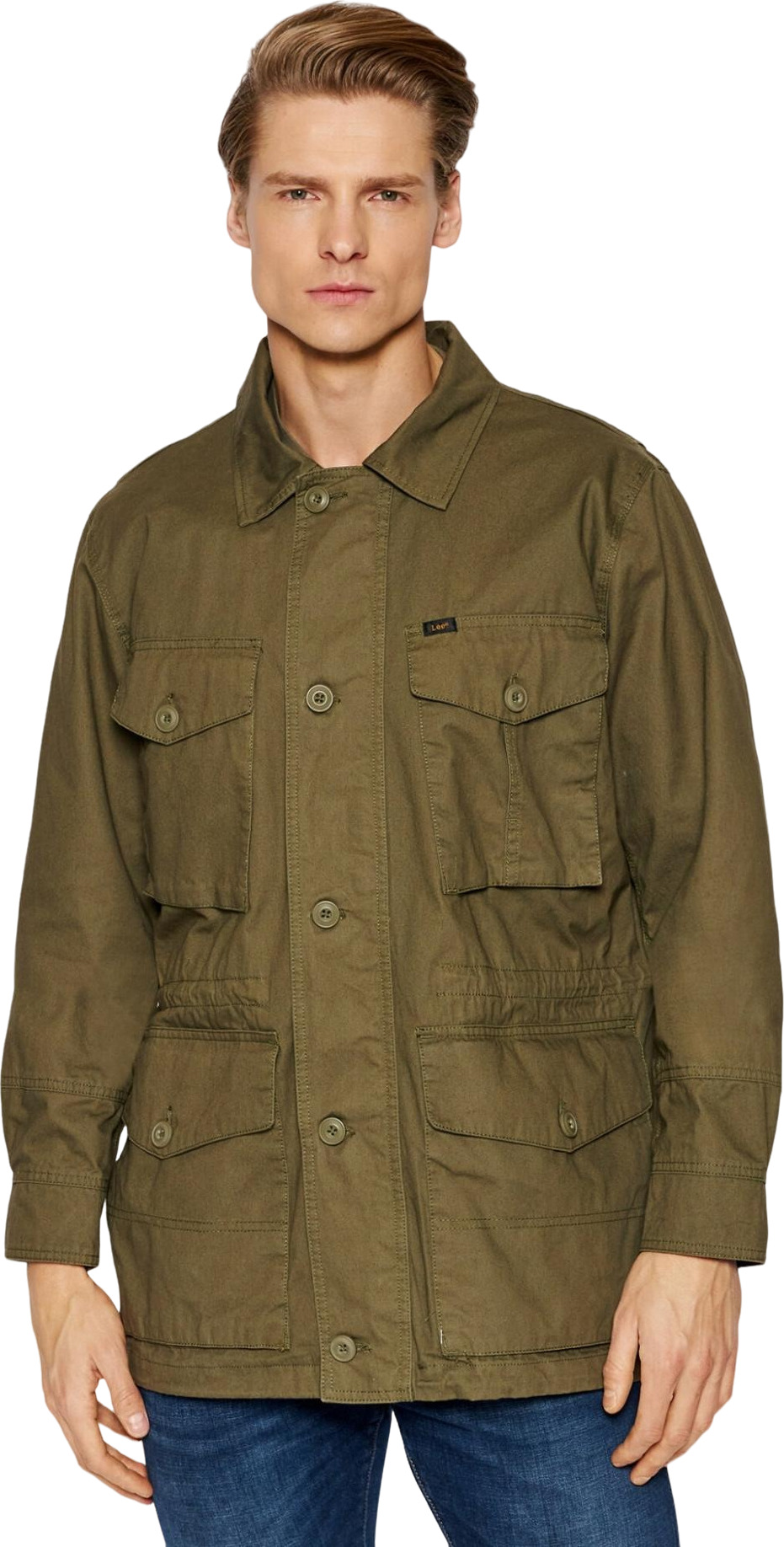 Жакет мужской Lee Field Jacket коричневый 48