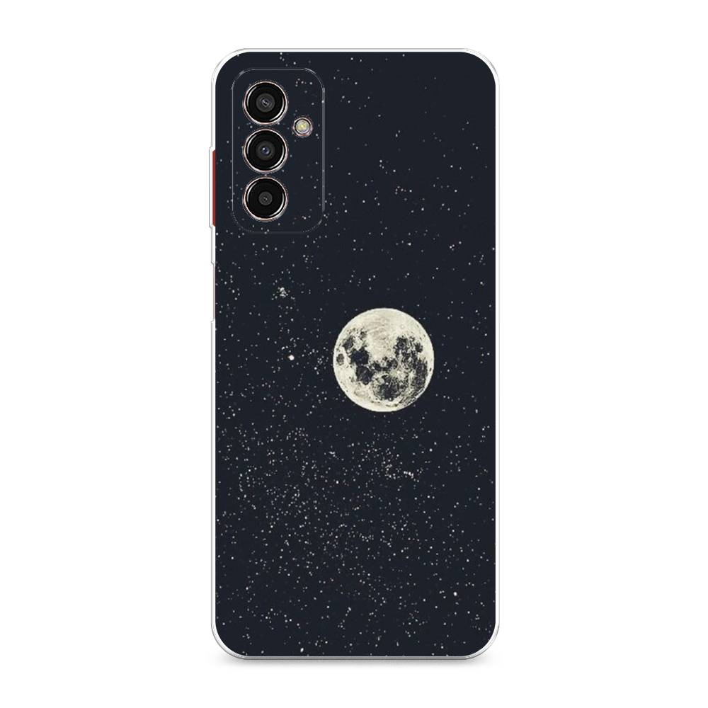 

Чехол на Samsung Galaxy M13 "Полнолуние", Красный, 2106850-2