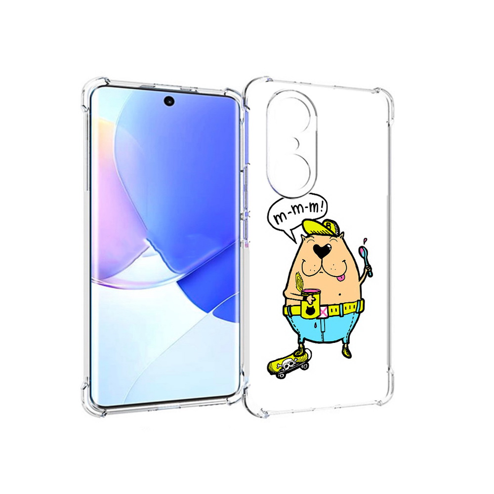 

Чехол MyPads Tocco для Honor 60 Pro Бобр, Прозрачный, Tocco