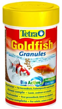 фото Корм для золотых рыбок tetra goldfish granules, гранулы, 100 мл