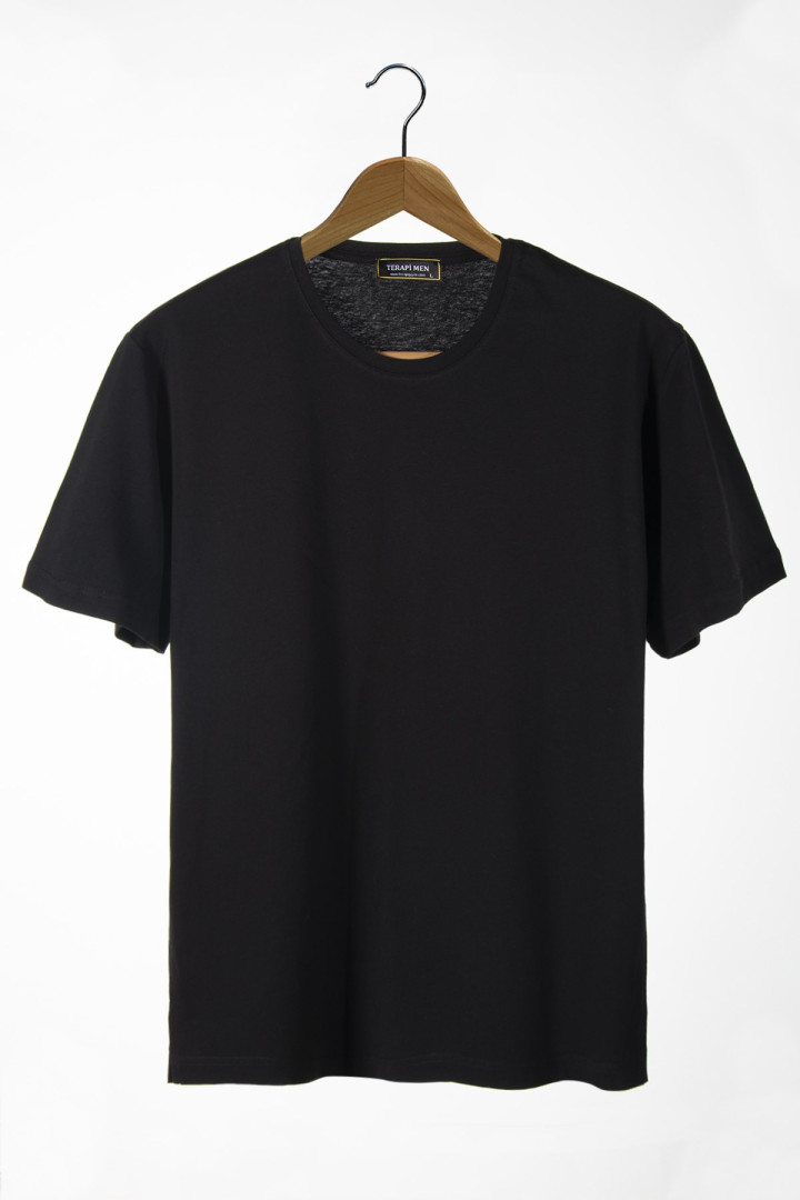 

Футболка мужская Terapi Men 25946 черная 2XL (доставка из-за рубежа), Черный, 25946