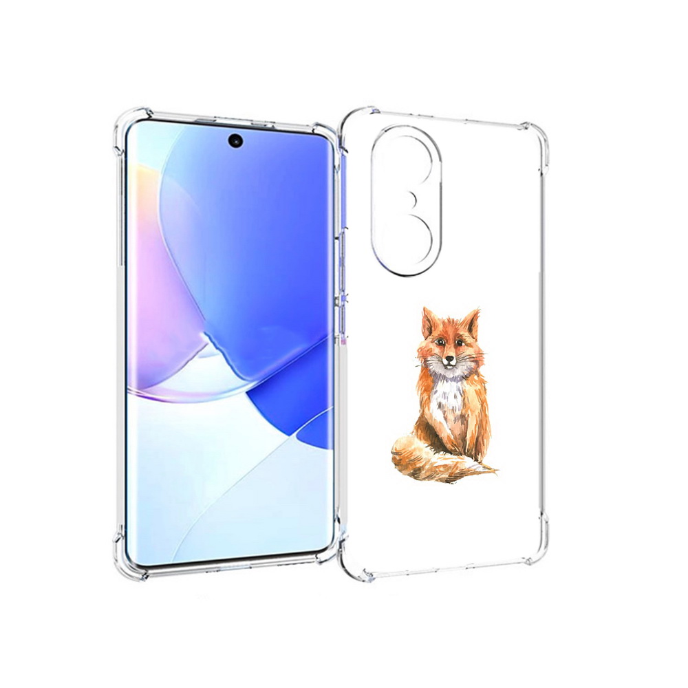 

Чехол MyPads Tocco для Honor 60 Pro детская лиса, Прозрачный, Tocco
