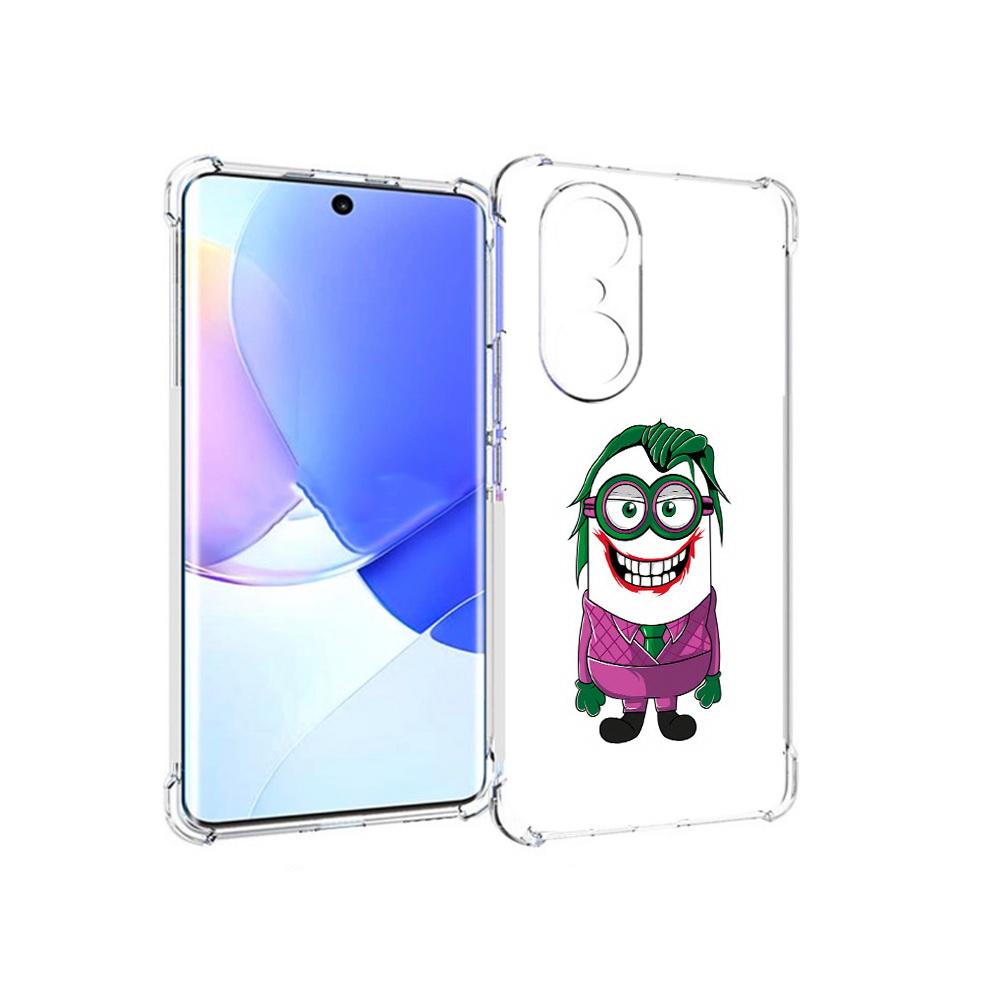 

Чехол MyPads Tocco для Honor 60 Pro джокер миньон, Прозрачный, Tocco