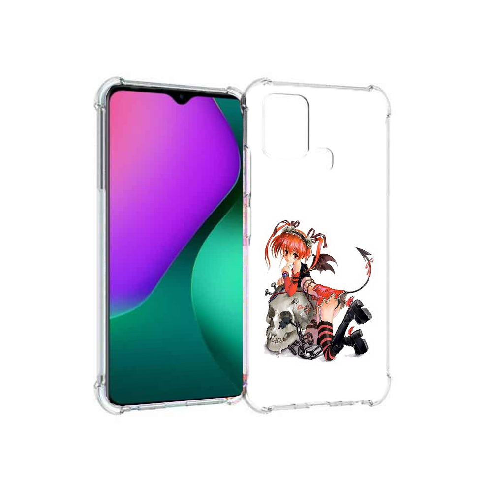 

Чехол MyPads Tocco для Infinix Hot 10 Play аниме, Прозрачный, Tocco