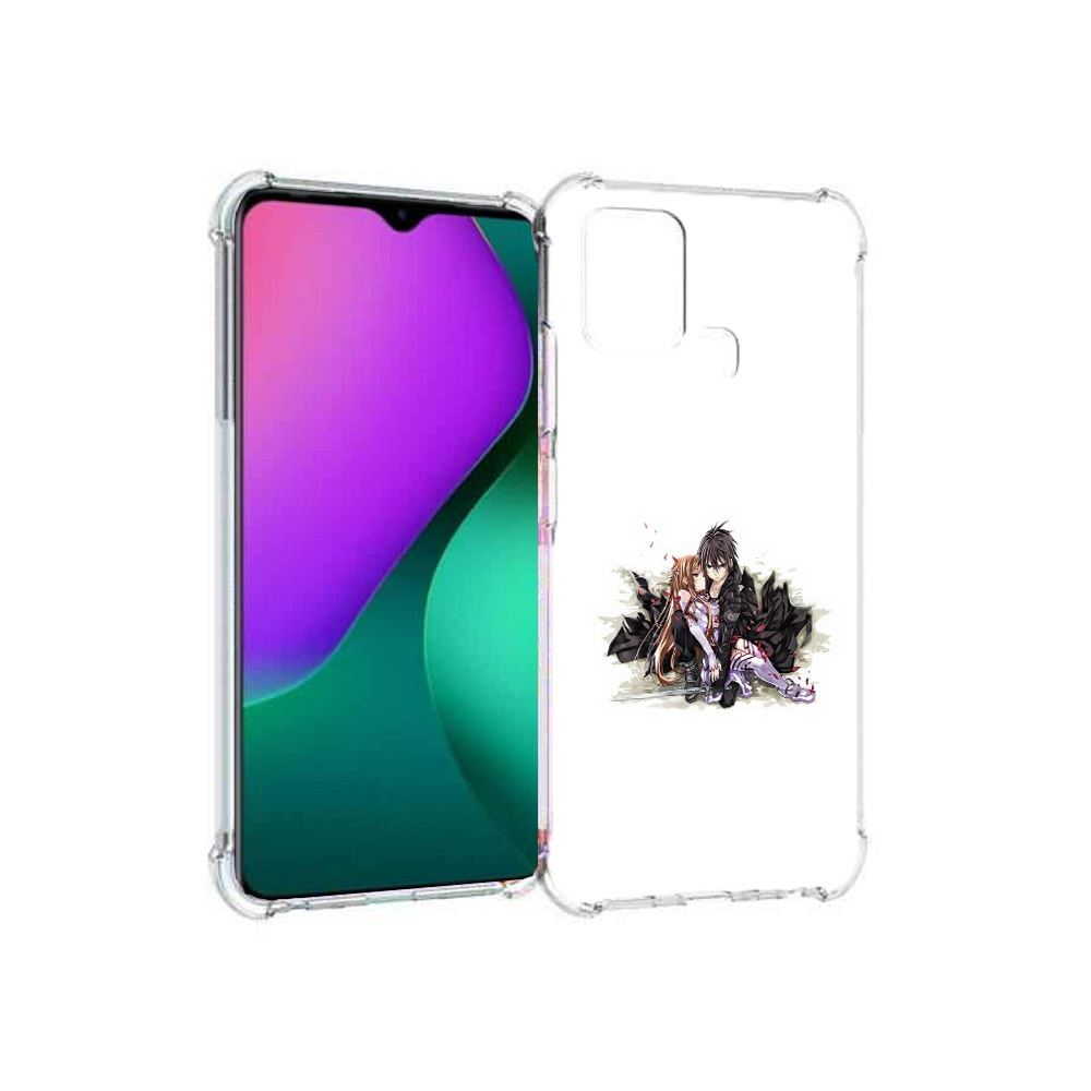 

Чехол MyPads Tocco для Infinix Hot 10 Play аниме асуна, Прозрачный, Tocco