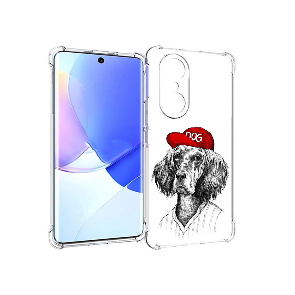 

Чехол MyPads Tocco для Honor 60 Pro дог, Прозрачный, Tocco