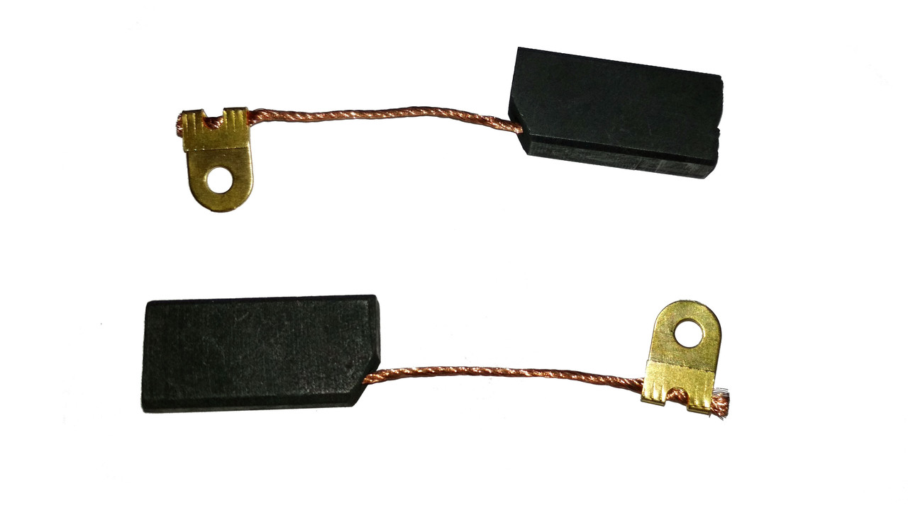 Щетка электрографитовая Brait №416 (6,3*12,5*26 поводок-флаг) для измельчителей зерна комплект кожаный ошейник 35 х 1 2 см и поводок 135 х 0 8 см рыжий