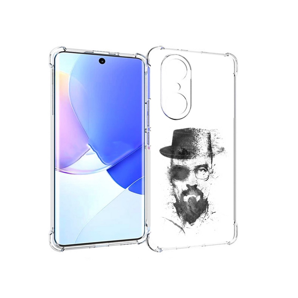 

Чехол MyPads Tocco для Honor 60 Pro загадочный человек, Прозрачный, Tocco