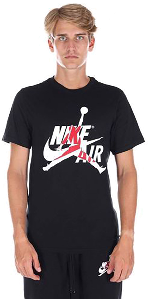 

Футболка мужская Nike Jordan Jumpman Air T-Shirt черная L, Jordan Jumpman Air T-Shirt
