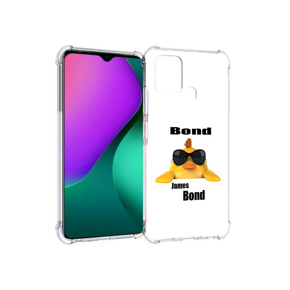 

Чехол MyPads Tocco для Infinix Hot 10 Play бонд, Прозрачный, Tocco
