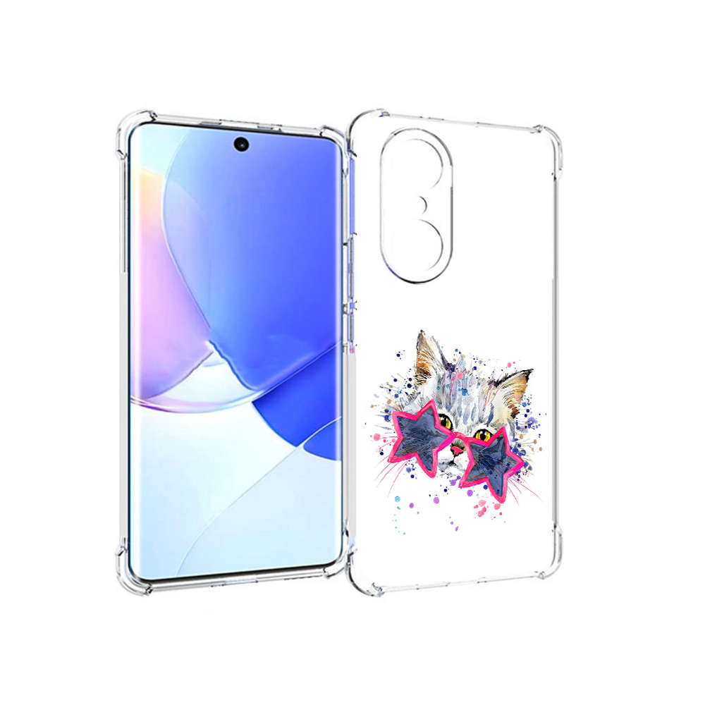 

Чехол MyPads Tocco для Honor 60 Pro звездные очки, Прозрачный, Tocco