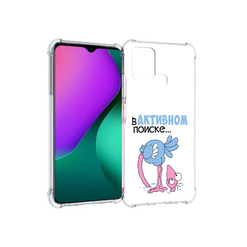 

Чехол MyPads Tocco для Infinix Hot 10 Play в активном поиске, Прозрачный, Tocco