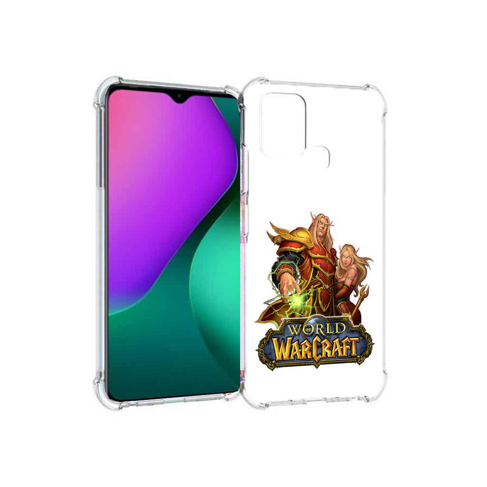 

Чехол MyPads Tocco для Infinix Hot 10 Play варкрафт2, Прозрачный, Tocco