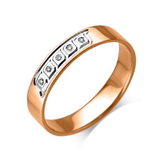 

Кольцо из золота р. 19,5 PLATINA jewelry 01-1198-00-101-1110-30, бриллиант, 01-1198-00-101-1110-30