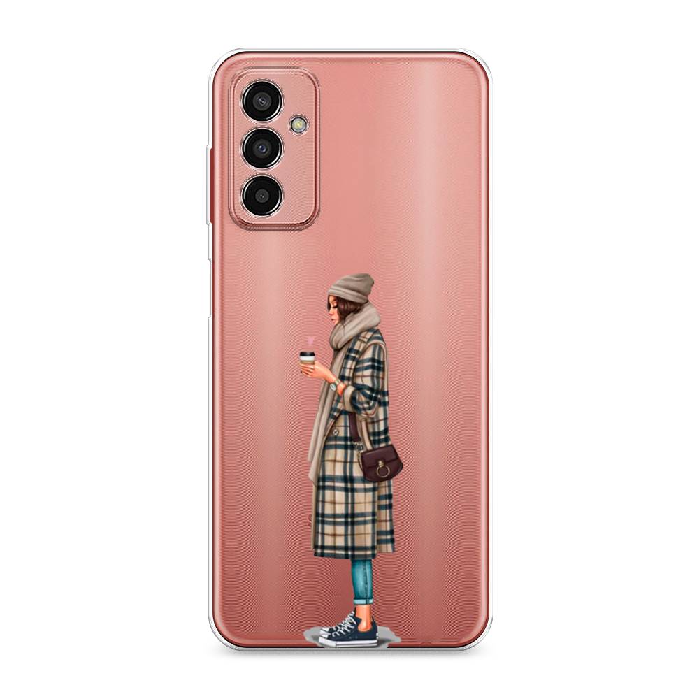 

Чехол на Samsung Galaxy M13 "Утренний кофе", Коричневый;бежевый, 2106850-6