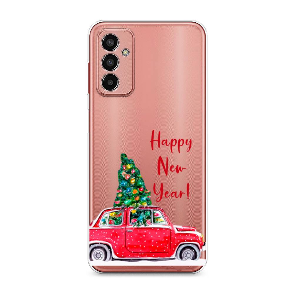 

Чехол на Samsung Galaxy M13 "Happy New Year", Красный;зеленый, 2106850-5