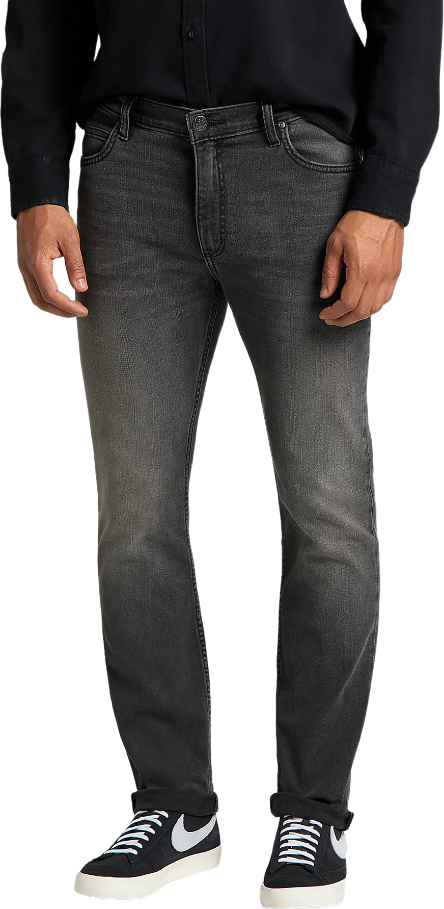 

Джинсы мужские Lee Men Rider Jeans черные 46-48, Men Rider Jeans