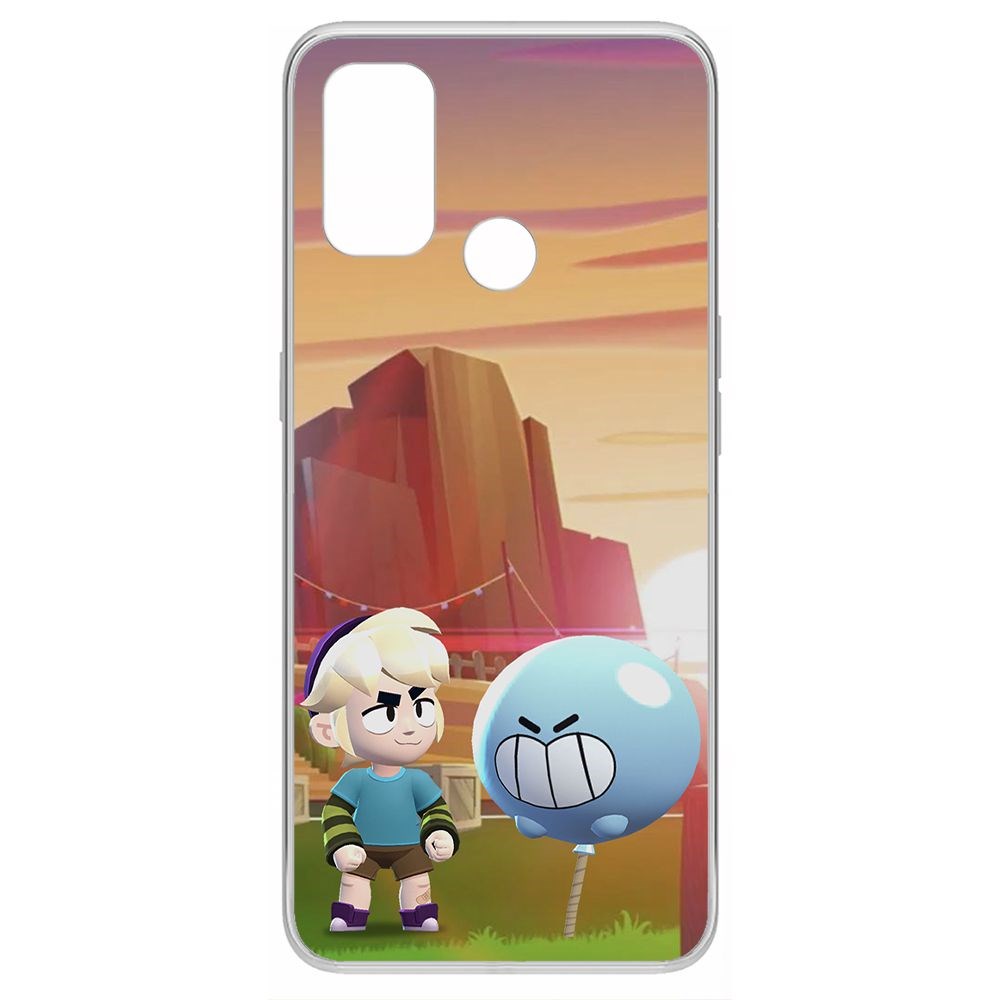 

Чехол-накладка Brawl Stars-Гас для Oppo A33 (2020), Прозрачный
