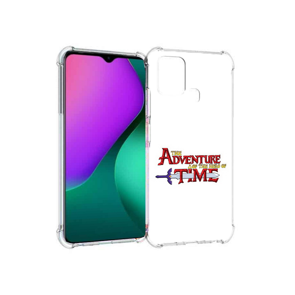 

Чехол MyPads Tocco для Infinix Hot 10 Play время приключений логотип, Прозрачный, Tocco