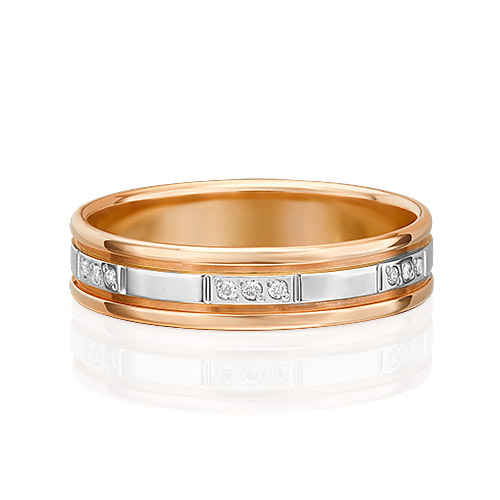 

Кольцо из золота р. 21 PLATINA jewelry 01-1203-00-101-1111-30, бриллиант, 01-1203-00-101-1111-30