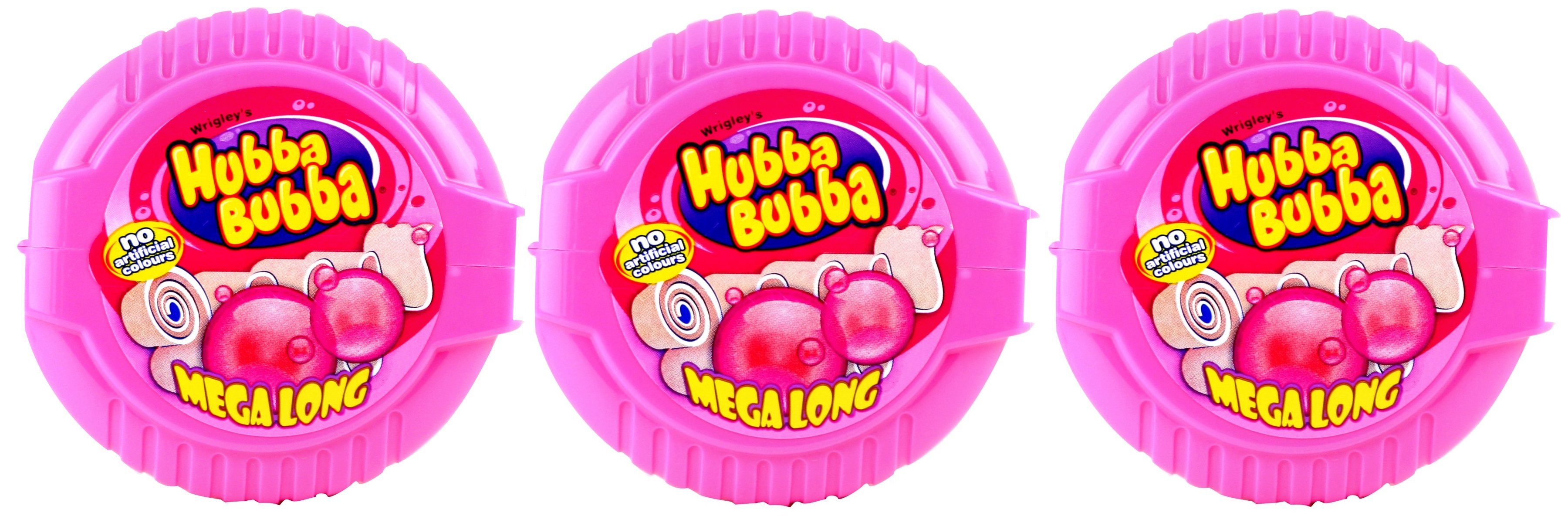 Жевательная резинка Wrigley's Hubba Bubba Fruit Mix Фрут Микс лента 56г х 3шт