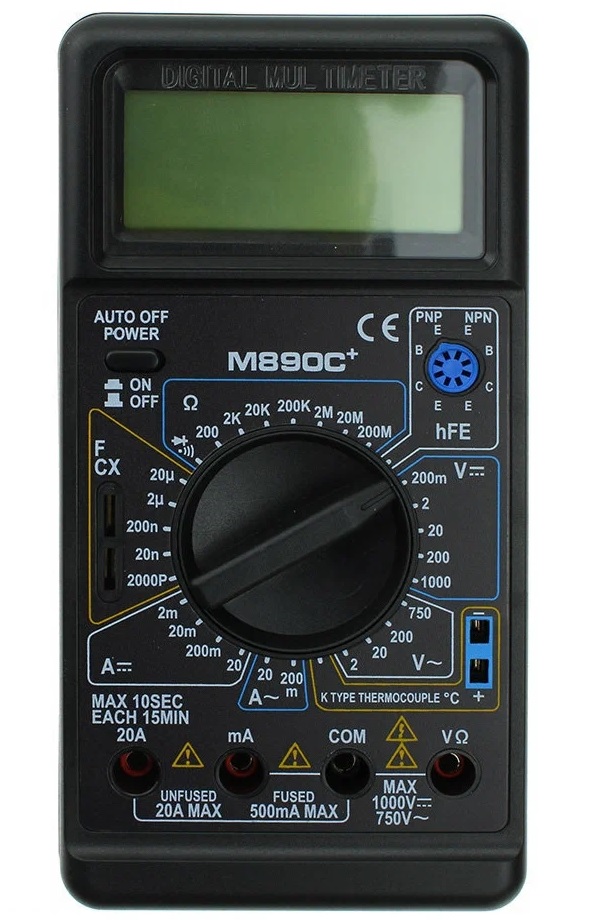 Цифровой мультиметр WHDZ M890C+