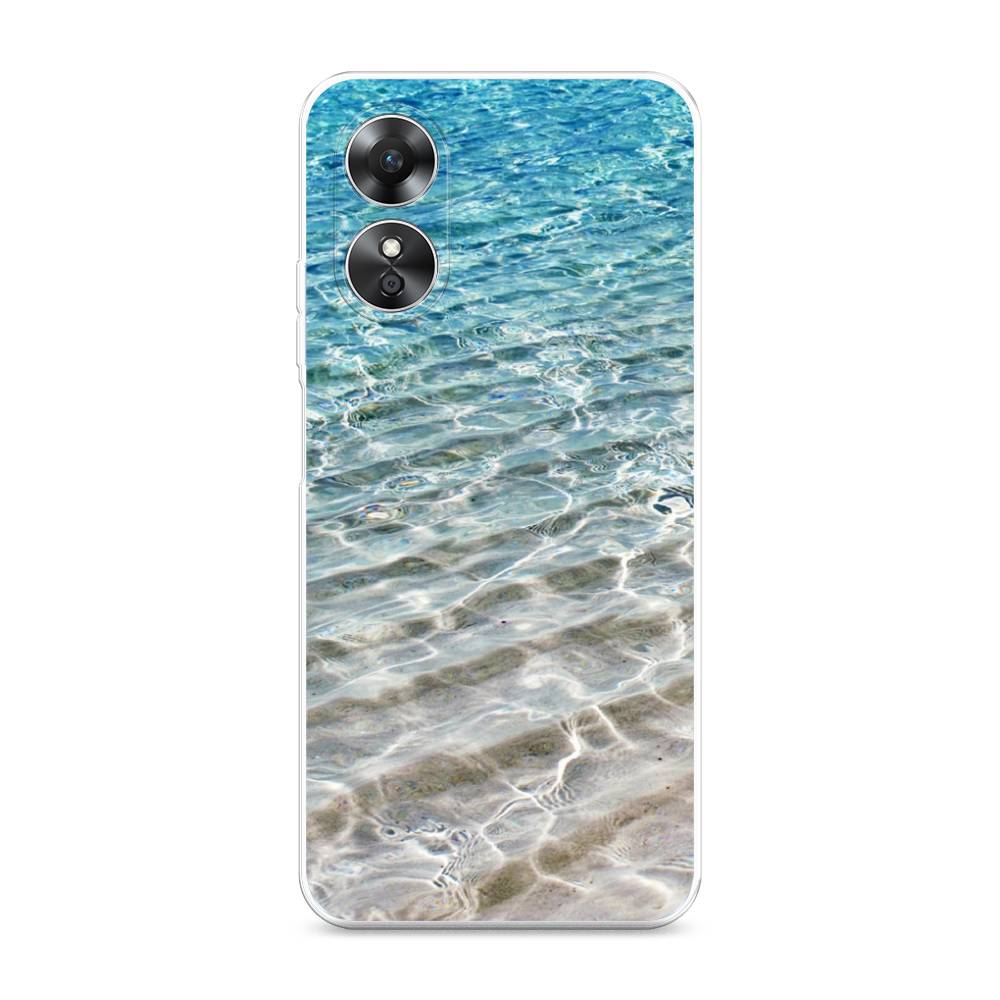 

Чехол Awog на Oppo A17 "Волны 10", Голубой, 2512050-4