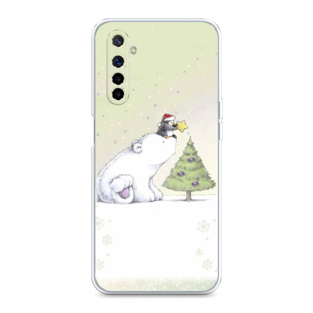 

Чехол на Realme 6 "Украшение елки", Белый;бежевый, 252750-5