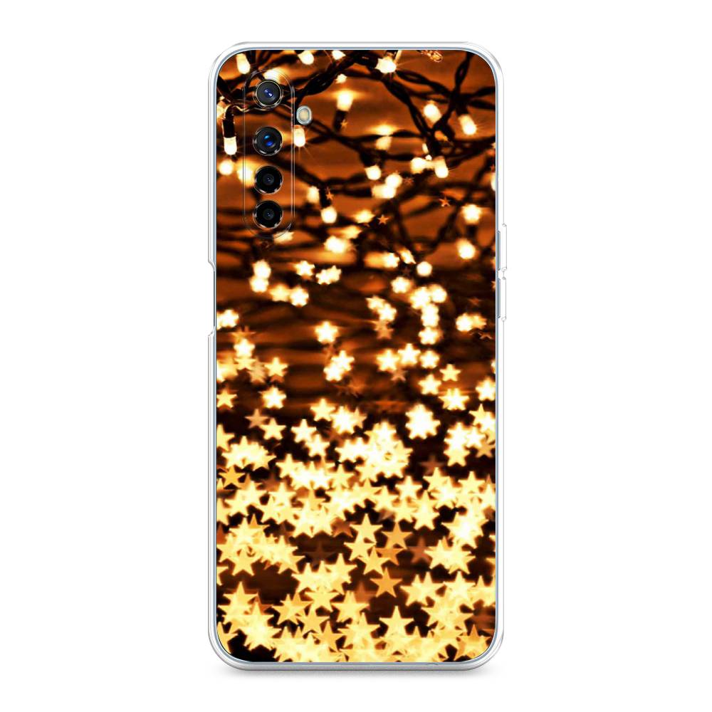 

Чехол на Realme 6 "Новогодняя гирлянда", Золотистый, 252750-5