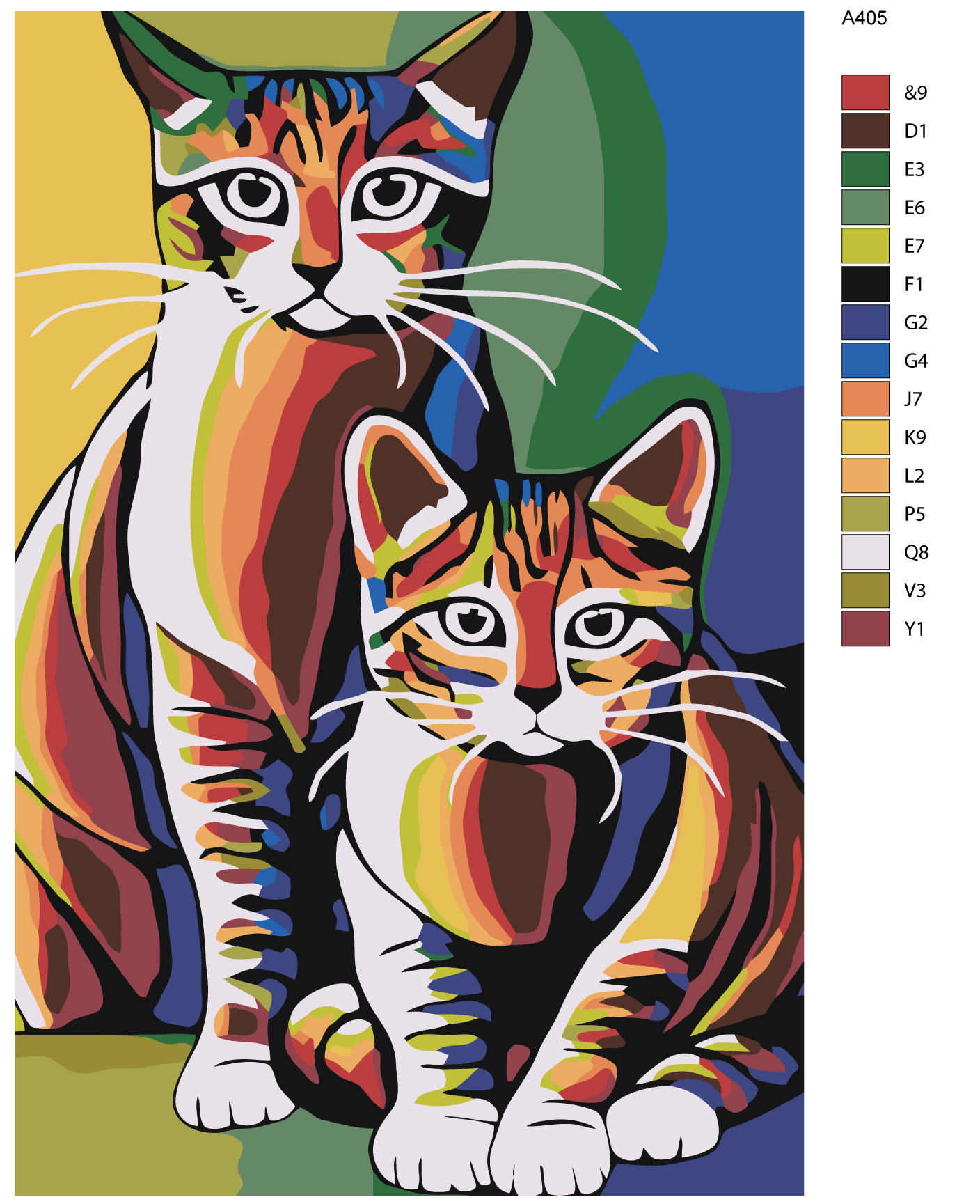 

Картина по номерам, Живопись по номерам, 60 x 90, A405, A405