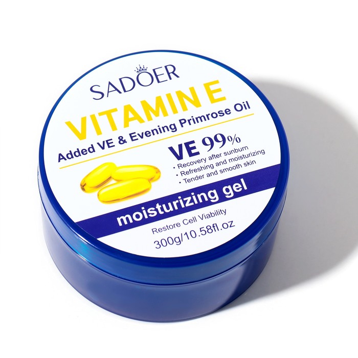 Гель для лица и тела Sadoer Vitamin E увлажняющий 300 г 509₽