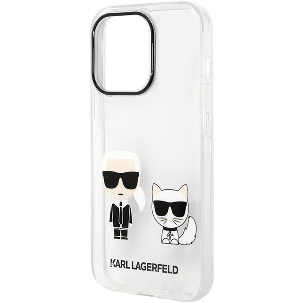 Панель-накладка Karl Lagerfeld PC/TPU Hard Transparent для iPhone 14 Pro Max