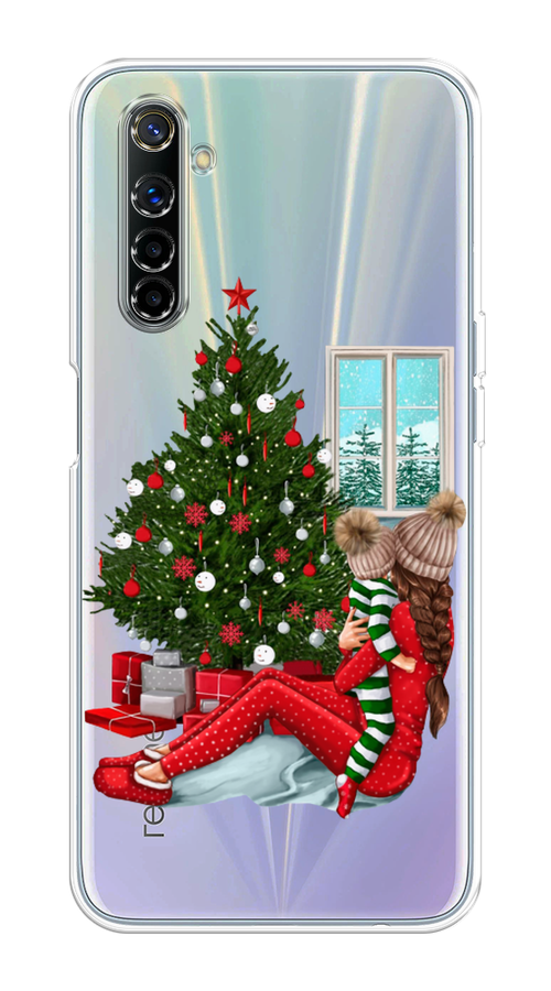 

Чехол на Realme 6 "Новый год с мамой", Красный;зеленый;голубой, 252750-6