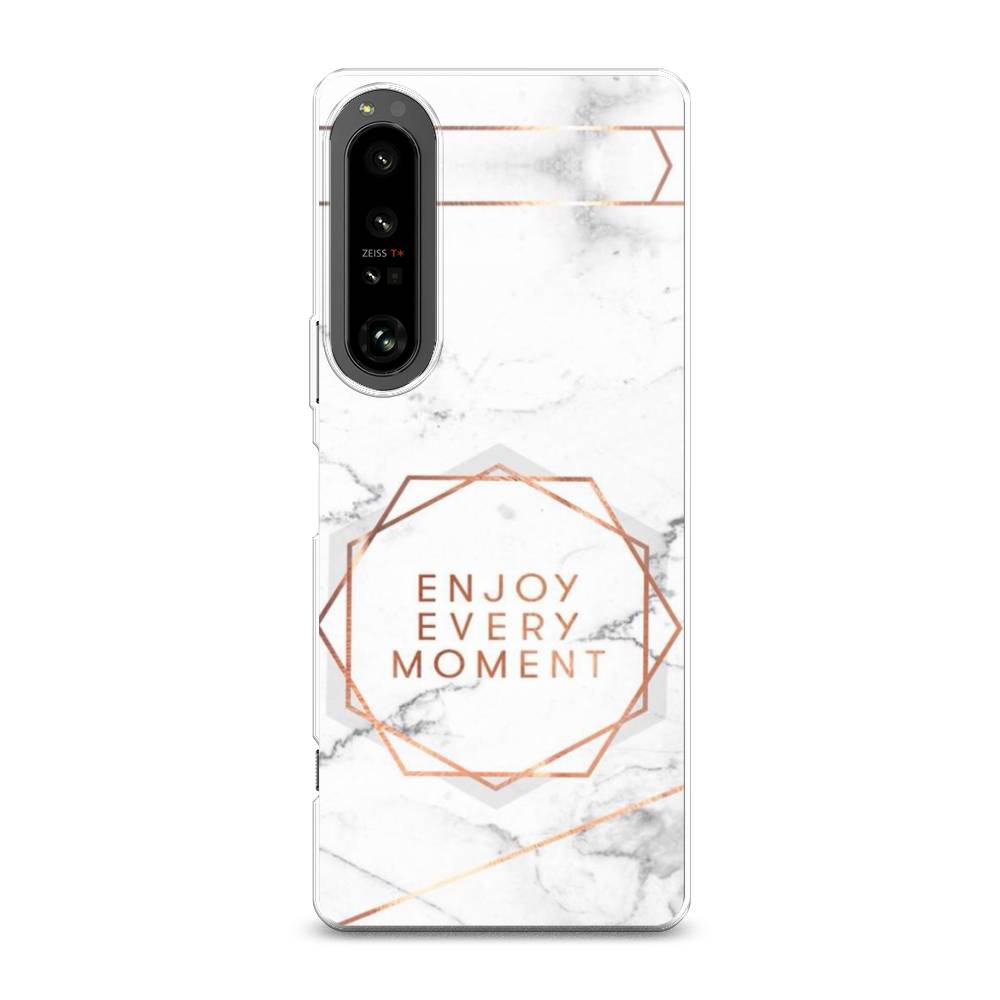 

Чехол Awog на Sony Xperia 1 IV "Enjoy every moment мрамор", Разноцветный, 55150-7