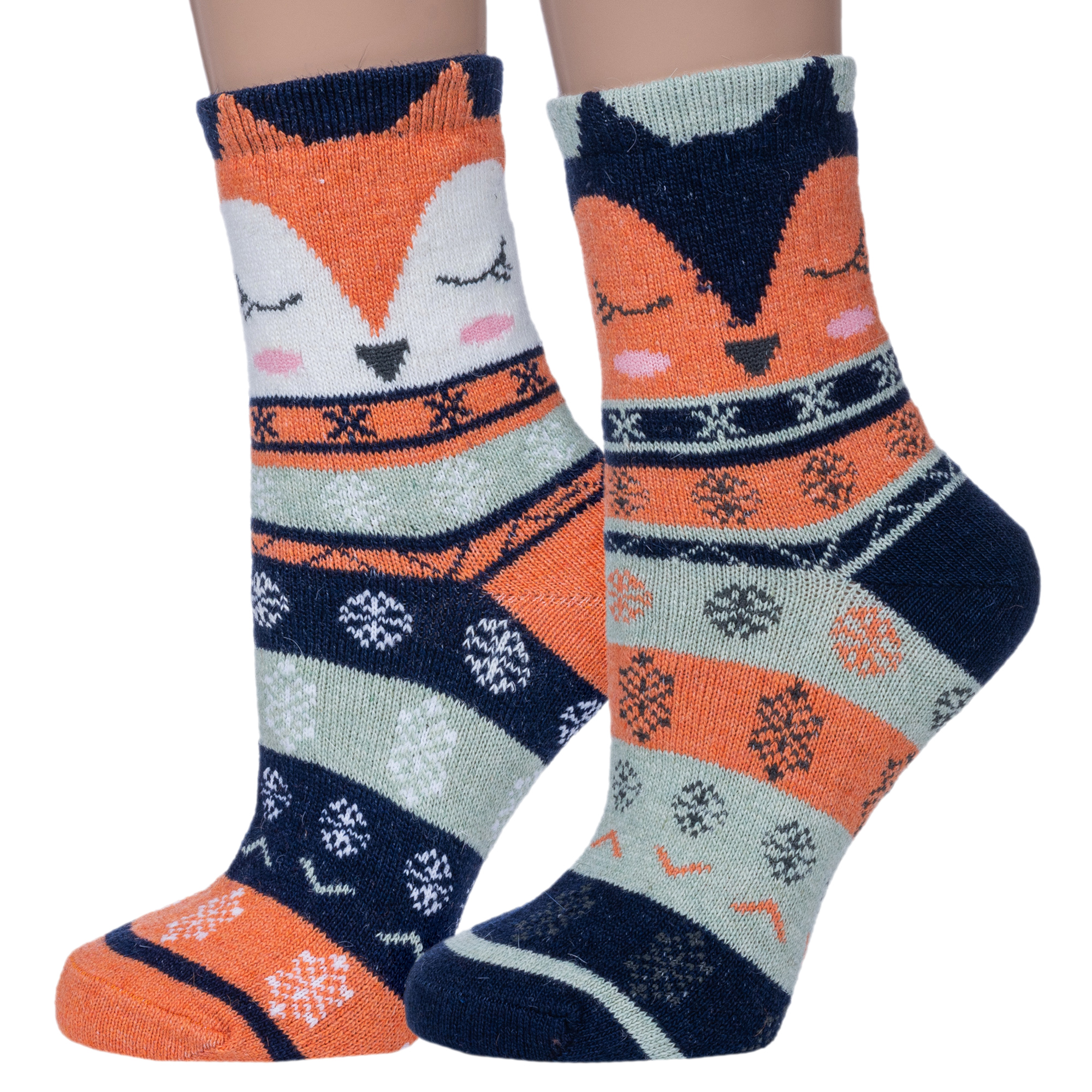 

Комплект носков женских НАШЕ 2-436С9 разноцветных 25, 2-436С9