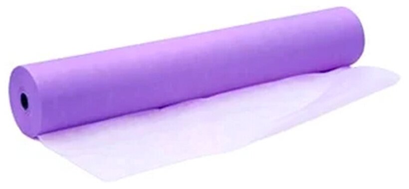 Купить БМ-РУЛ-70х80(100), Простыня одноразовая БАРЬЕРМЕД спанбонд, рулон 100 шт., размер 70х80 см, фиолетовый