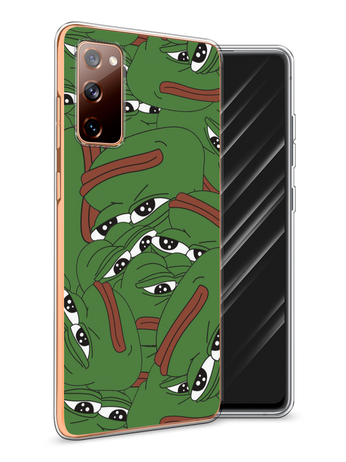 

Чехол Awog на Samsung Galaxy S20 FE / Самсунг S20 FE "Печальный frog", Разноцветный, 2101350-9