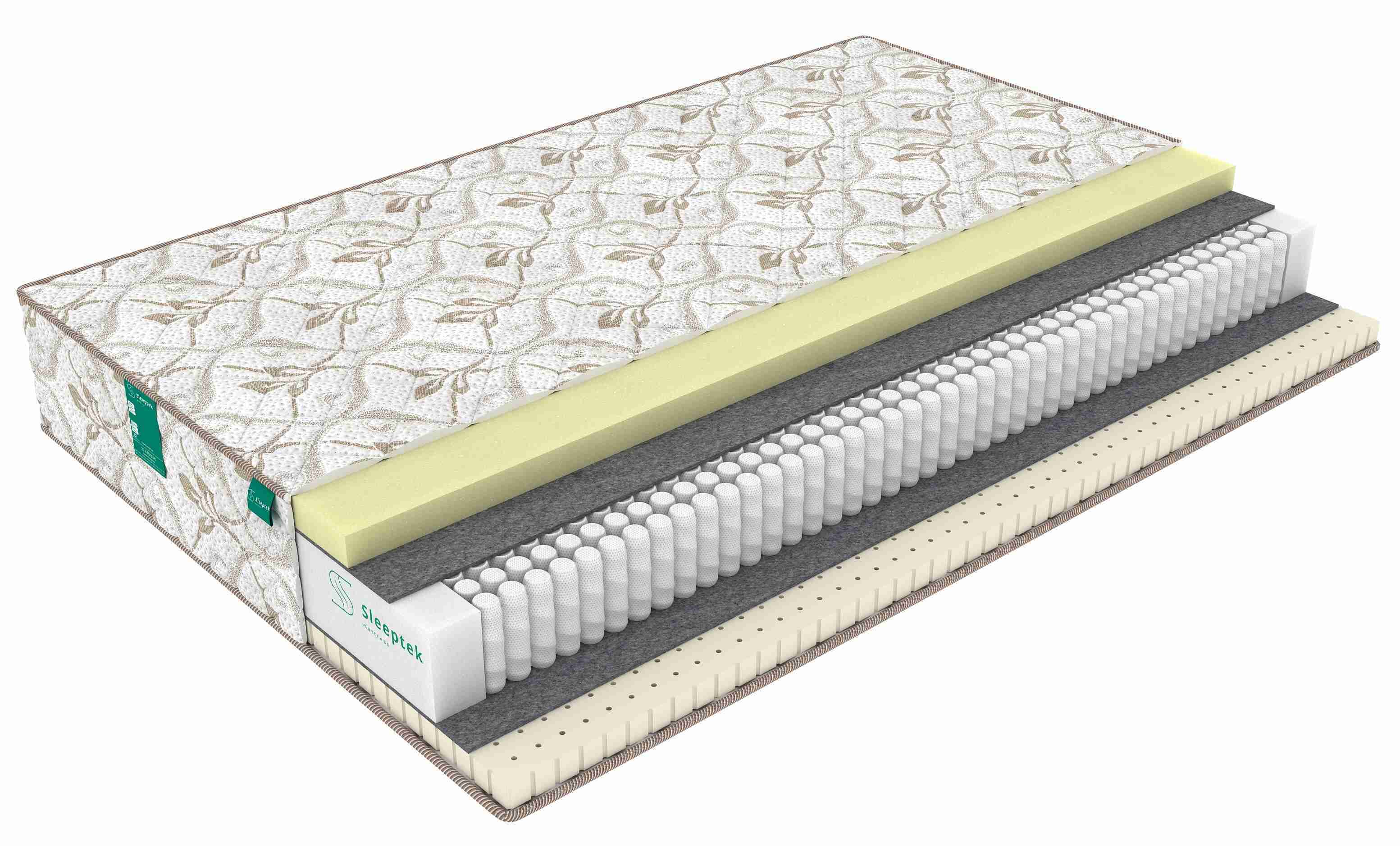

Матрас Sleeptek Prestige Memory Latex 190х190, Белый, Perfect Memo Latex