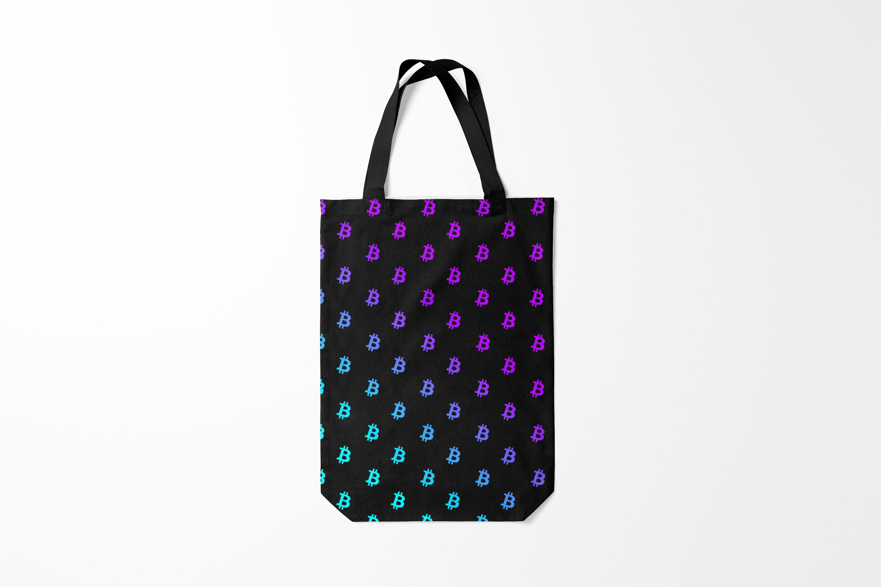 

Сумка шoппер унисекс Burnettie BITCOIN NEON Z, черный, BITCOIN NEON Z