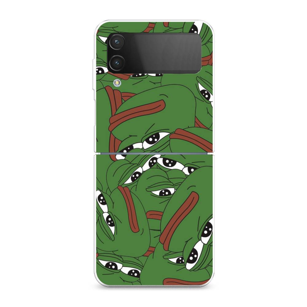 

Чехол Awog на Samsung Galaxy Z Flip 4 / Самсунг Z Flip 4 "Печальный frog", Разноцветный, 2106650-9