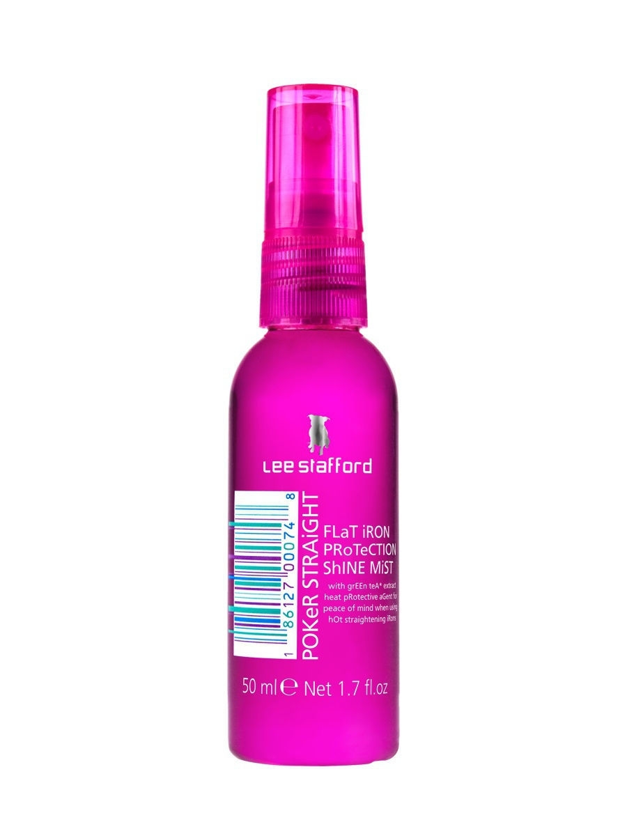 фото Спрей для волос lee stafford poker straight flat iron protection shine mist