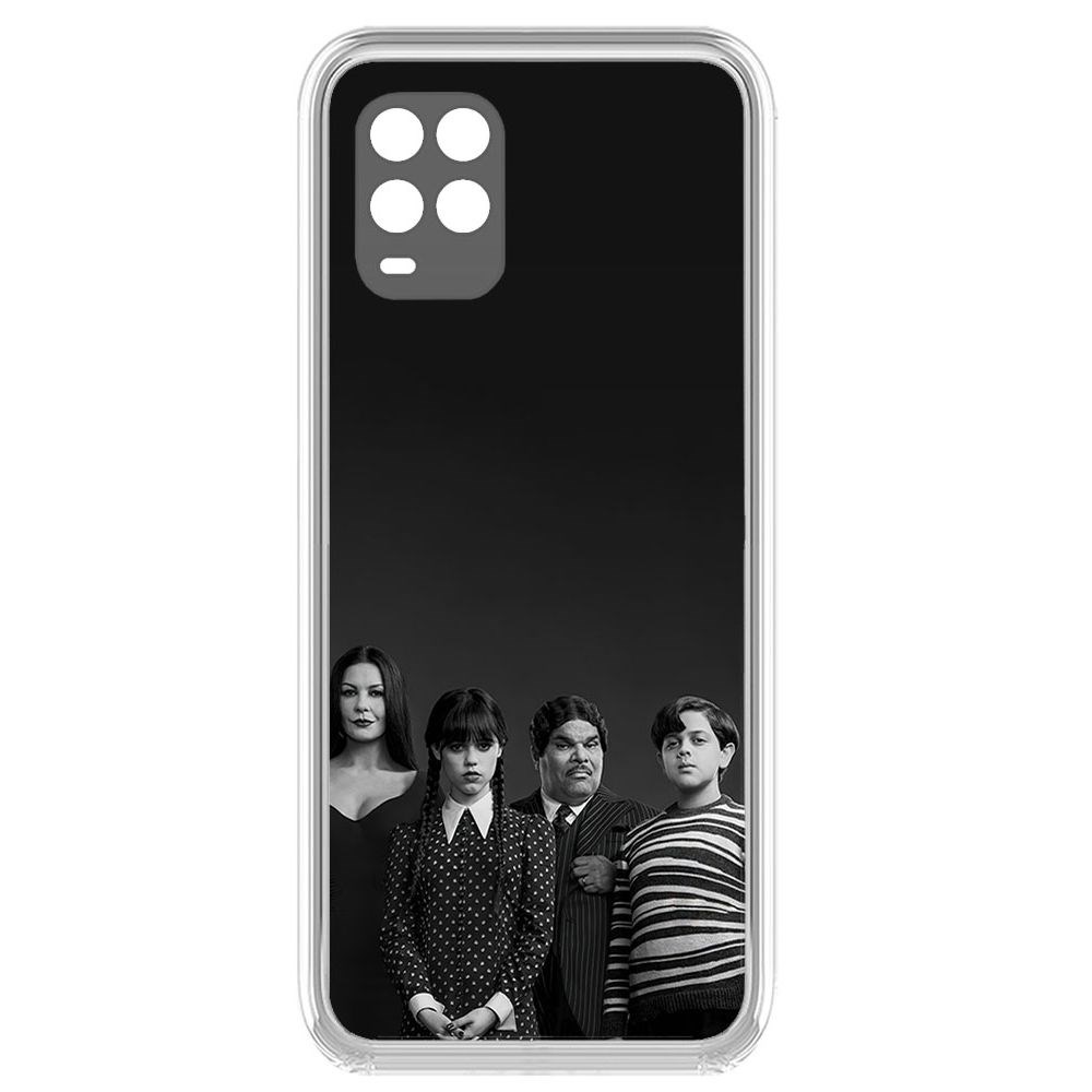 

Чехол-накладка Krutoff Clear Case Уэнсдей Аддамс - Семейка Аддамс для Xiaomi Mi 10 Lite