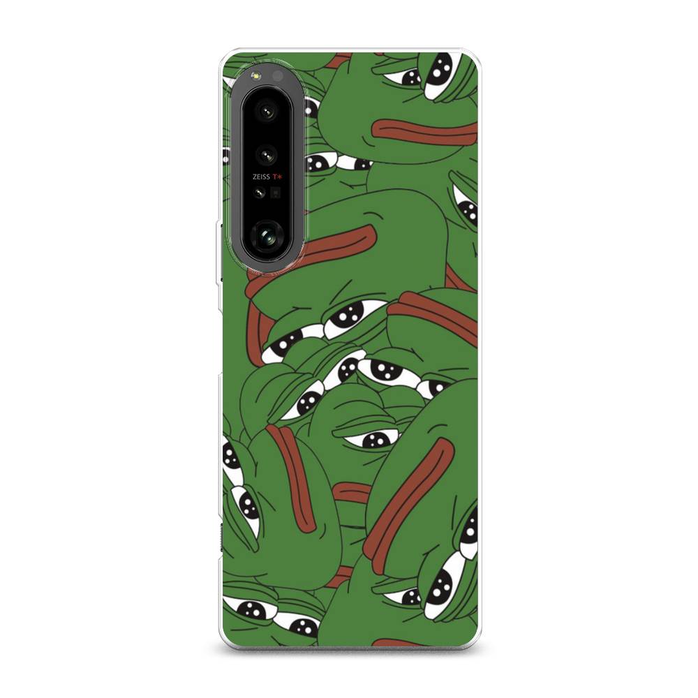 

Чехол Awog на Sony Xperia 1 IV "Печальный frog", Разноцветный, 55150-9