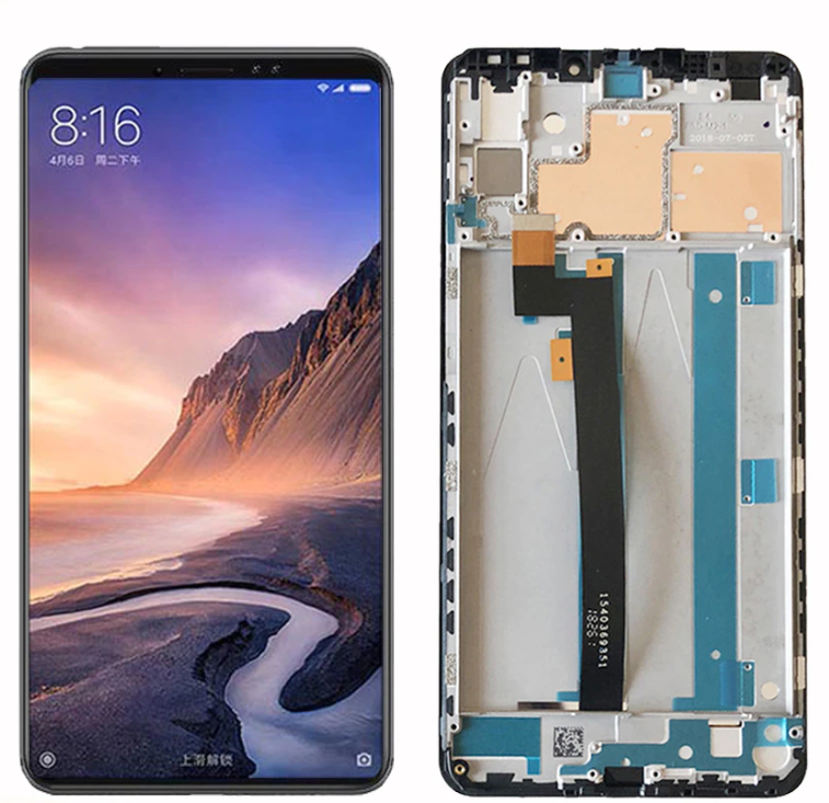 

Дисплей Айсотка для смартфона Xiaomi Mi Max 3 черный, Xiaomi Mi Max 3