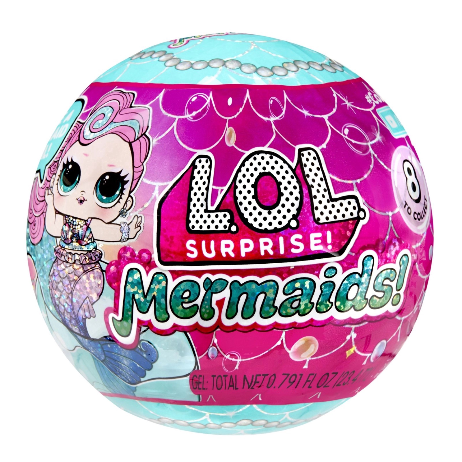 

Кукла - русалка в шаре Mermaids! MGA Entertainment, с аксессуарами LOL SURPRISE!