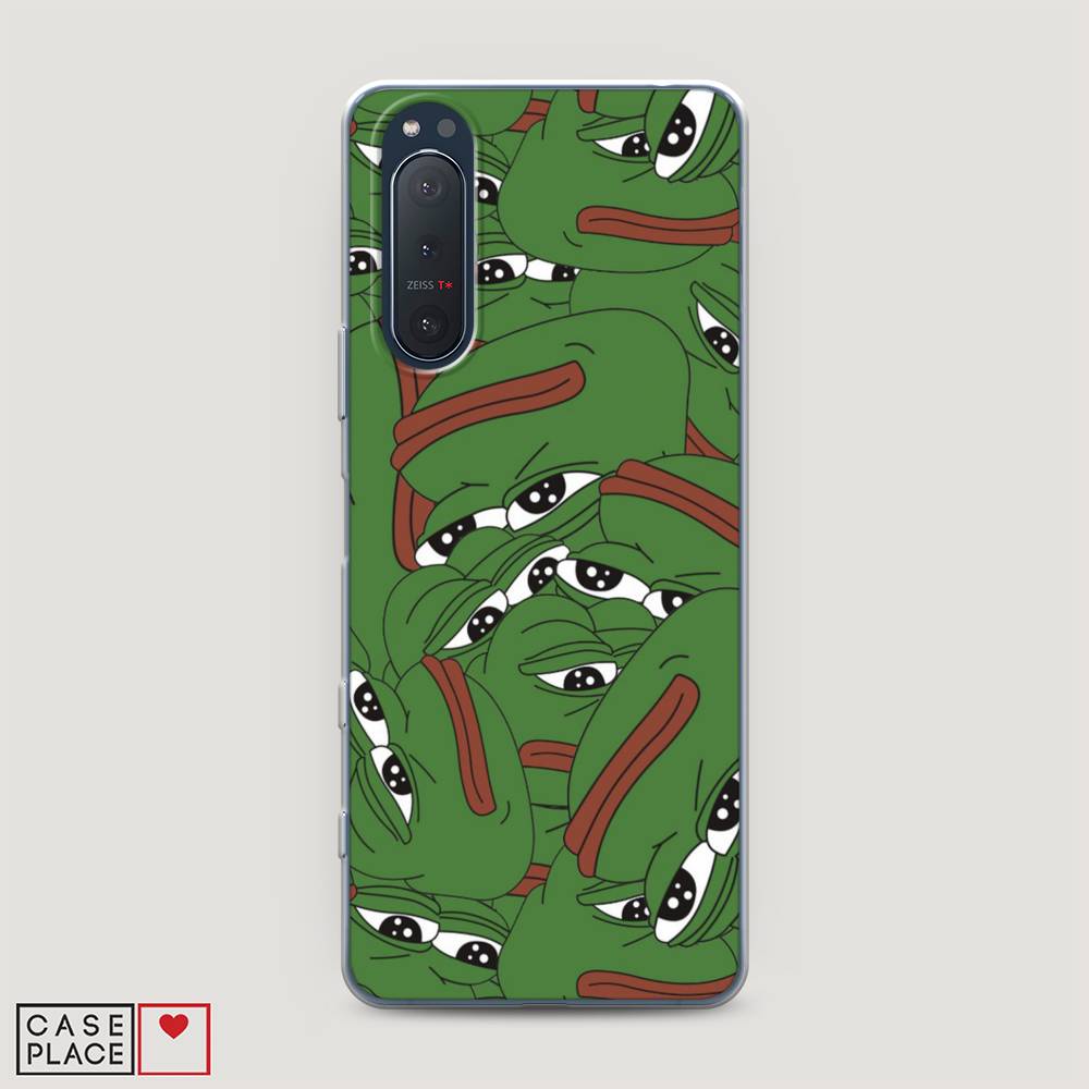 

Чехол Awog на Sony Xperia 5 II "Печальный frog", Разноцветный, 54750-9
